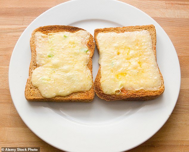 Cheese on toast is bad for your gut health – but unmelted cheddar has a positive effect