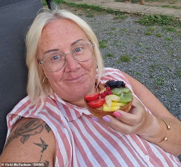 Woman, 53, claims she lost 3 stone in four months after swapping fat jabs for daily 30p supplement